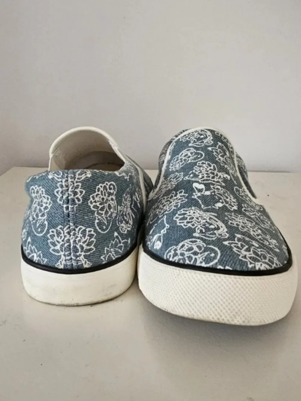 POKEMON x ITS DEMO Limited Collab Denim Pokemon Floral Pattern Sneakers - Picture 9 of 9